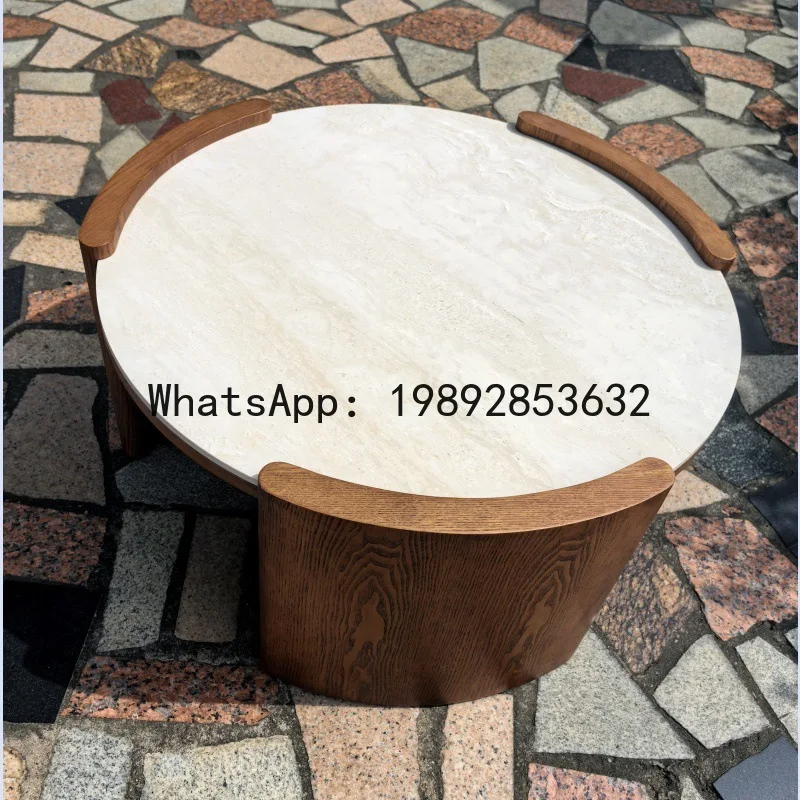 Coffee & Tea Garden Lincoln Menu - H5.20 Massivholz-Couchtisch - modularer Couchtisch für