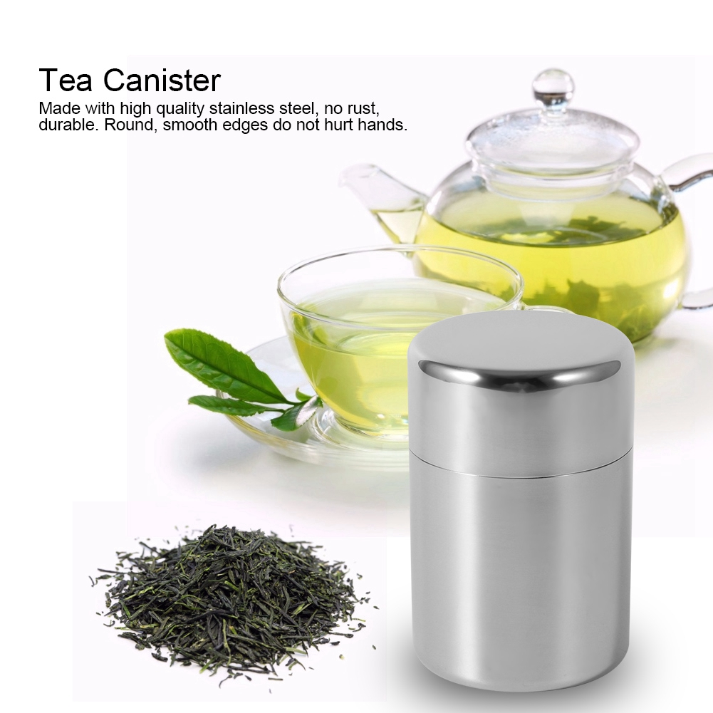 Coffee Tea Sugar Canisters - Teedose aus Edelstahl, Teedosen für Zuhause