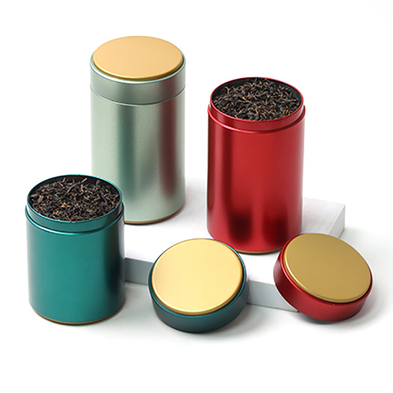 Coffee Tea Sugar Canisters - Tragbare Tee kiste einfarbig Tee versiegelte