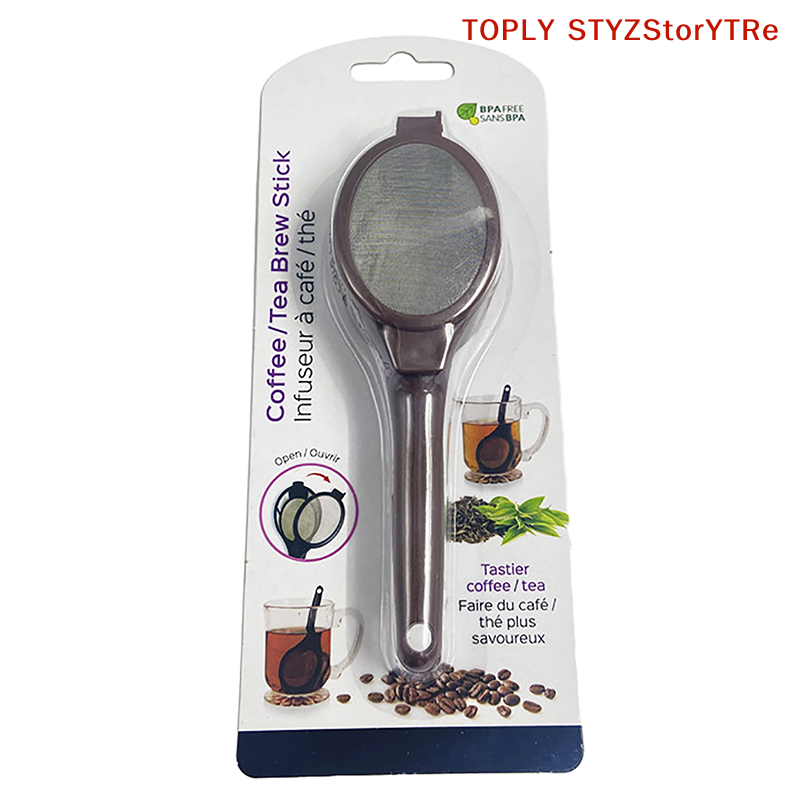 Coffee Leaves Tea - 1 Stück Kaffeekapsel-Pulverfilterlöffel Tee-Infuser Wiederverwendbarer Lose-Blatt-Sieb-Beutel