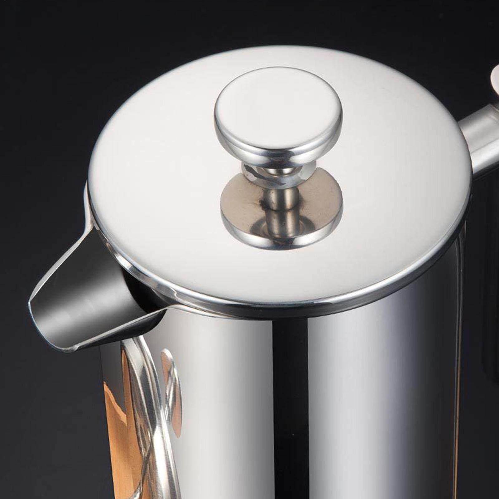 Coffee Tea Pots - Kaffeepresse, Topffiltersystem, hitzebeständig, Kaltbrühen, Teekanne, Handpresse