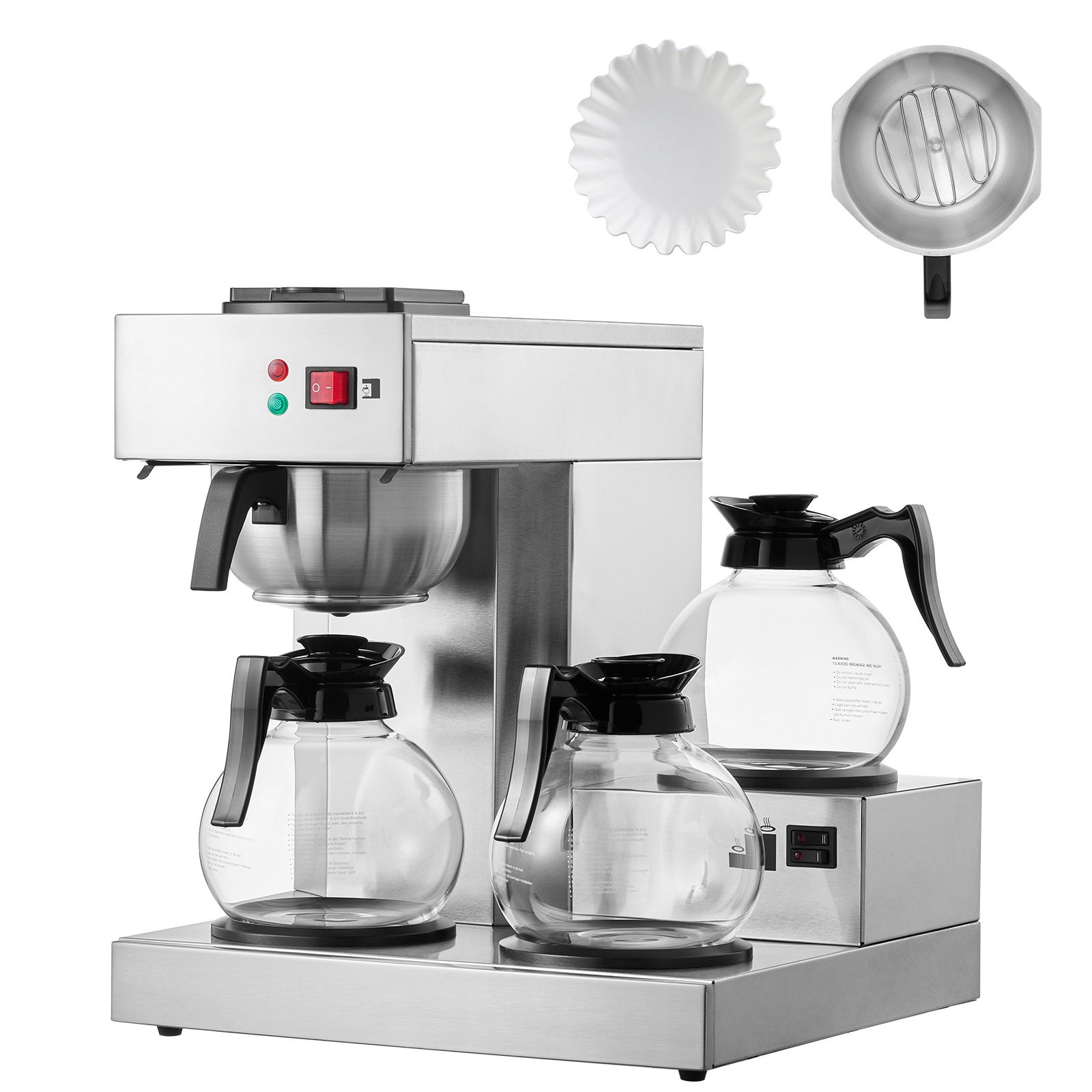 Coffee & Tea Garden Lincoln Menu - 12-Tassen-Kaffeemaschine für den gewerblichen Gebrauch, Kaffeemaschine