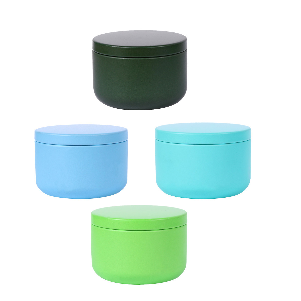 Coffee Tea Sugar Canisters - 4 Stück robuste, auslaufsichere Aufbewahrungsdosen aus