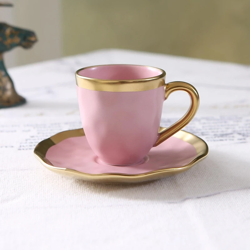 Coffee Tea Game - Kleines Kaffeetasse- und Teller-Set aus italienischer