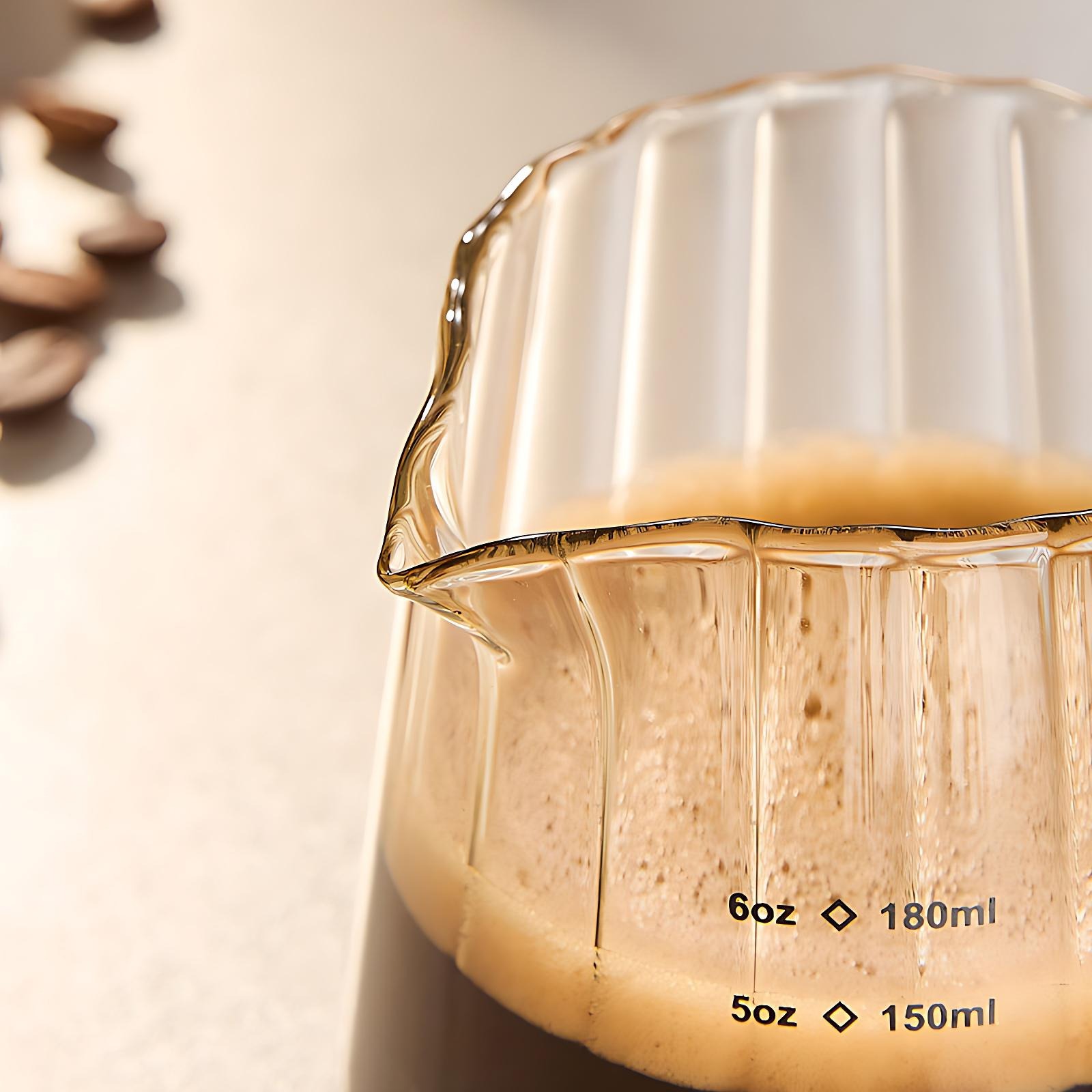 OANKR 6 oz Glas-Messbecher mit – Coffee Bean Scale Bewertung und Preis