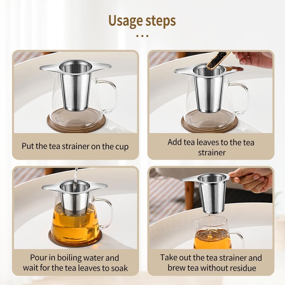 304 Edelstahl Teefilter mit Do – Coffee Leaves Tea Bewertung und Preis