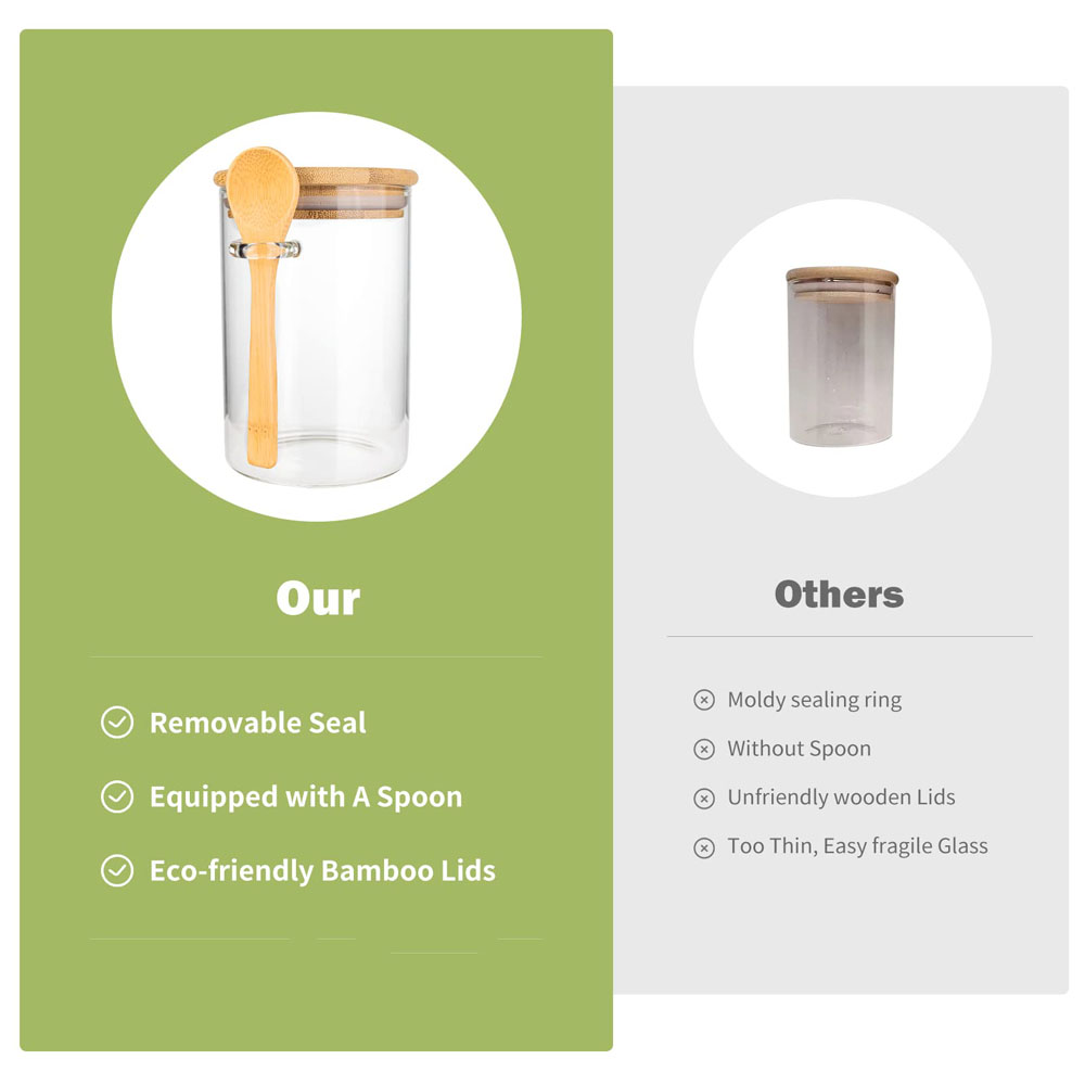 Luftdichte Lebensmittel-Aufbew – Coffee Tea Sugar Canisters Bewertung und Preis