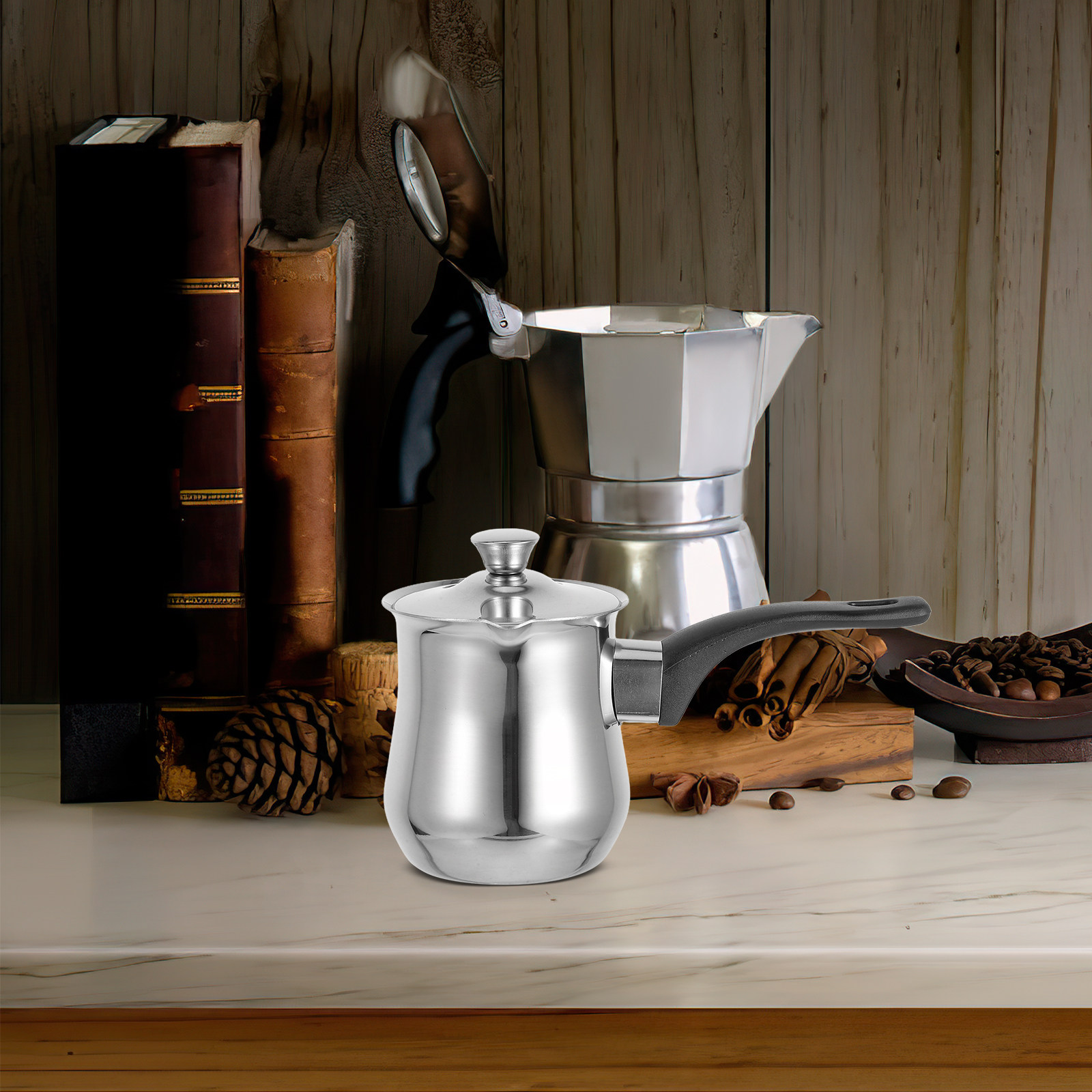 360ml Edelstahl Türkischer Kaf – Coffee Tea Pots Bewertung und Preis