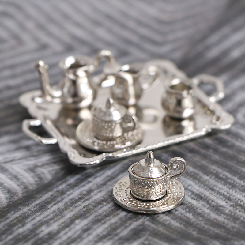 10 teile/satz 1/12 Puppenhaus  – Coffee Tea Sugar Set Bewertung und Preis
