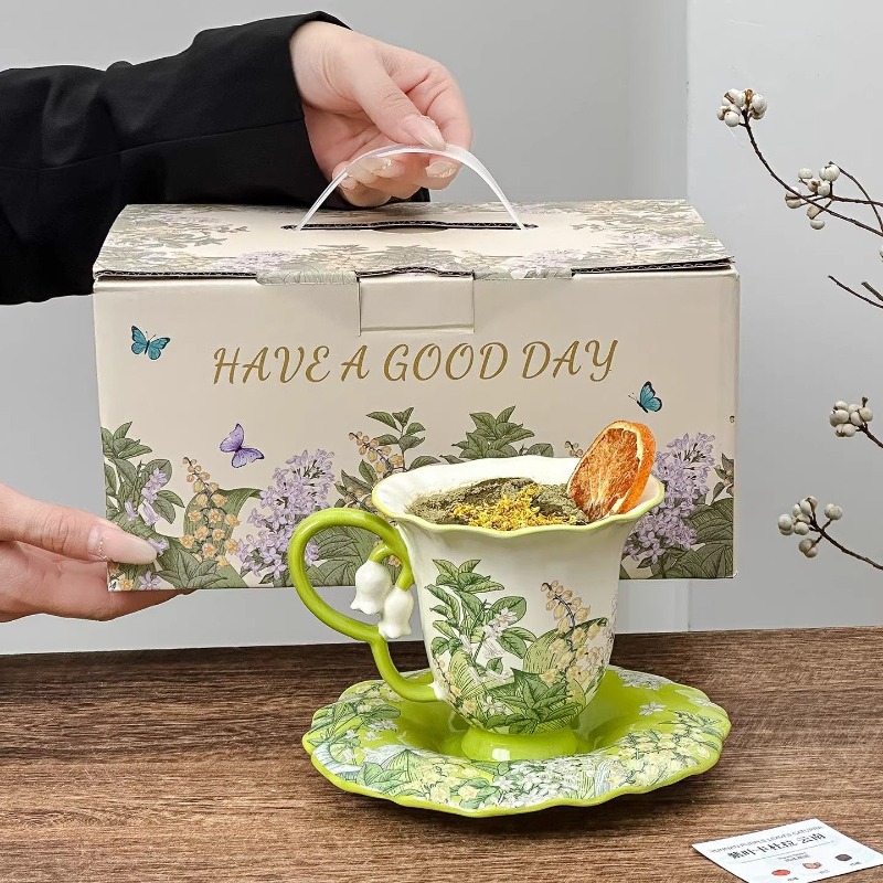Maiglöckchen-Blüten-Afternoon- – Coffee Tea Game Bewertung und Preis