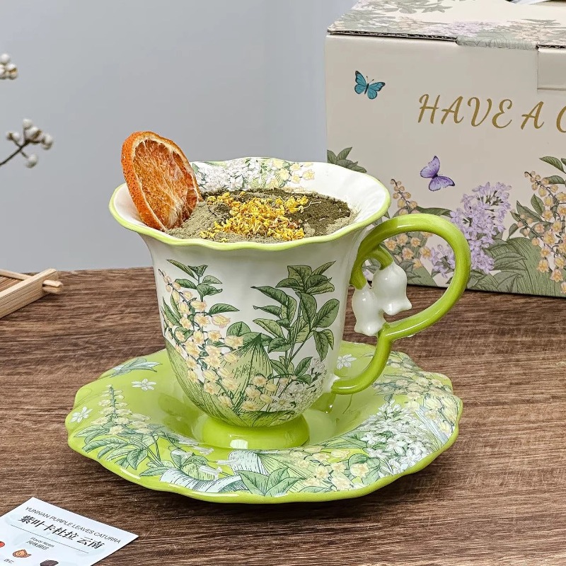 Maiglöckchen-Blüten-Afternoon- – Coffee Tea Game Bewertung und Preis