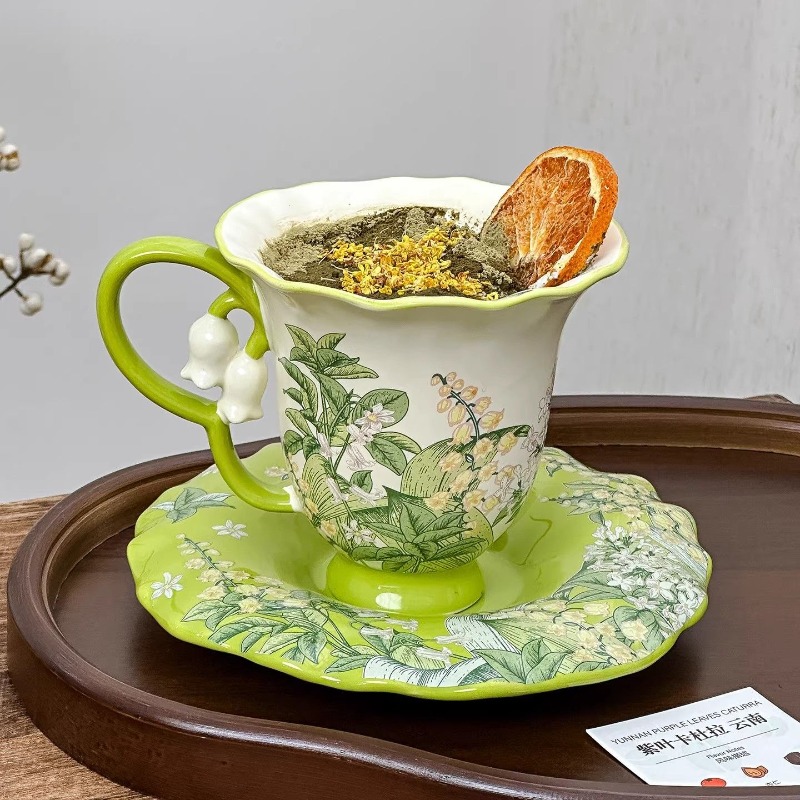 Maiglöckchen-Blüten-Afternoon- – Coffee Tea Game Bewertung und Preis