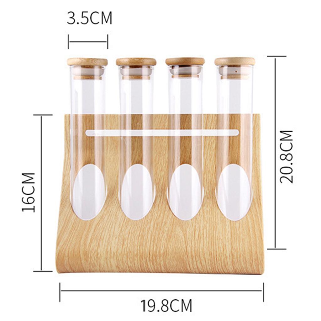 Glasröhrchen-Aufbewahrungsrega – Coffee And Tea Glass Bewertung und Preis