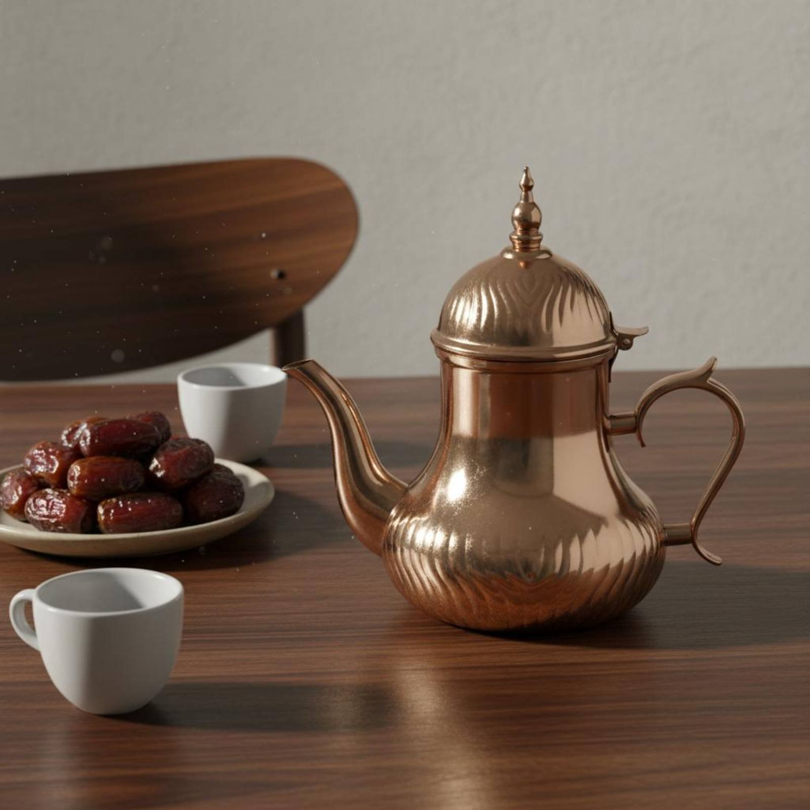 Nahöstliche Dallah Spiegelpoli – Coffee Tea Pots Bewertung und Preis