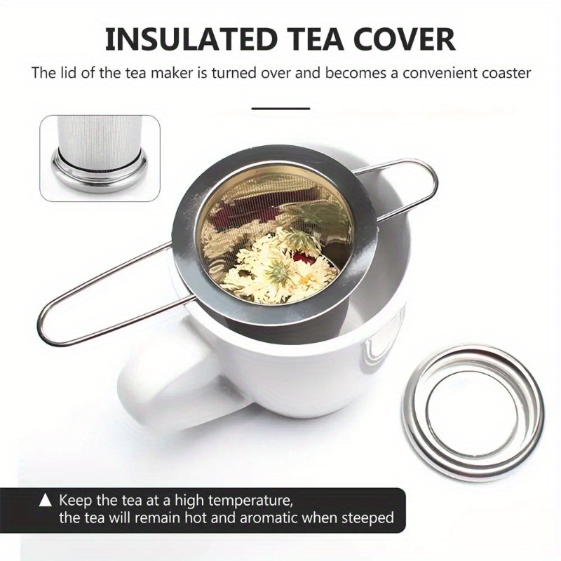 Edelstahl-Teefilter mit Deckel – Coffee Leaves Tea Bewertung und Preis