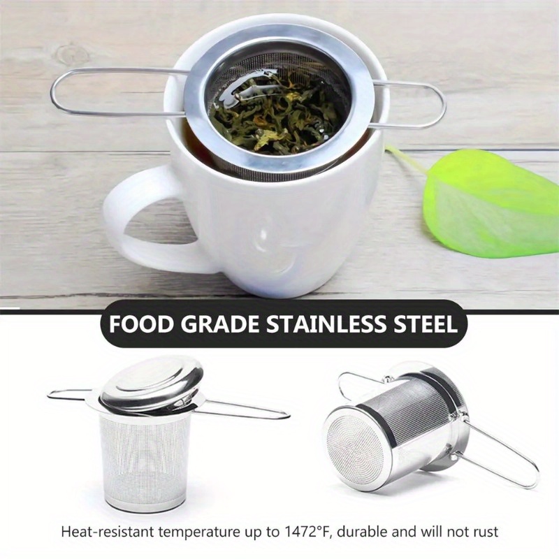 Edelstahl-Teefilter mit Deckel – Coffee Leaves Tea Bewertung und Preis