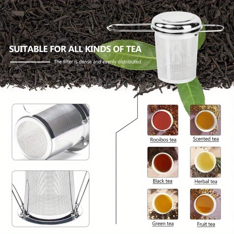 Edelstahl-Teefilter mit Deckel – Coffee Leaves Tea Bewertung und Preis