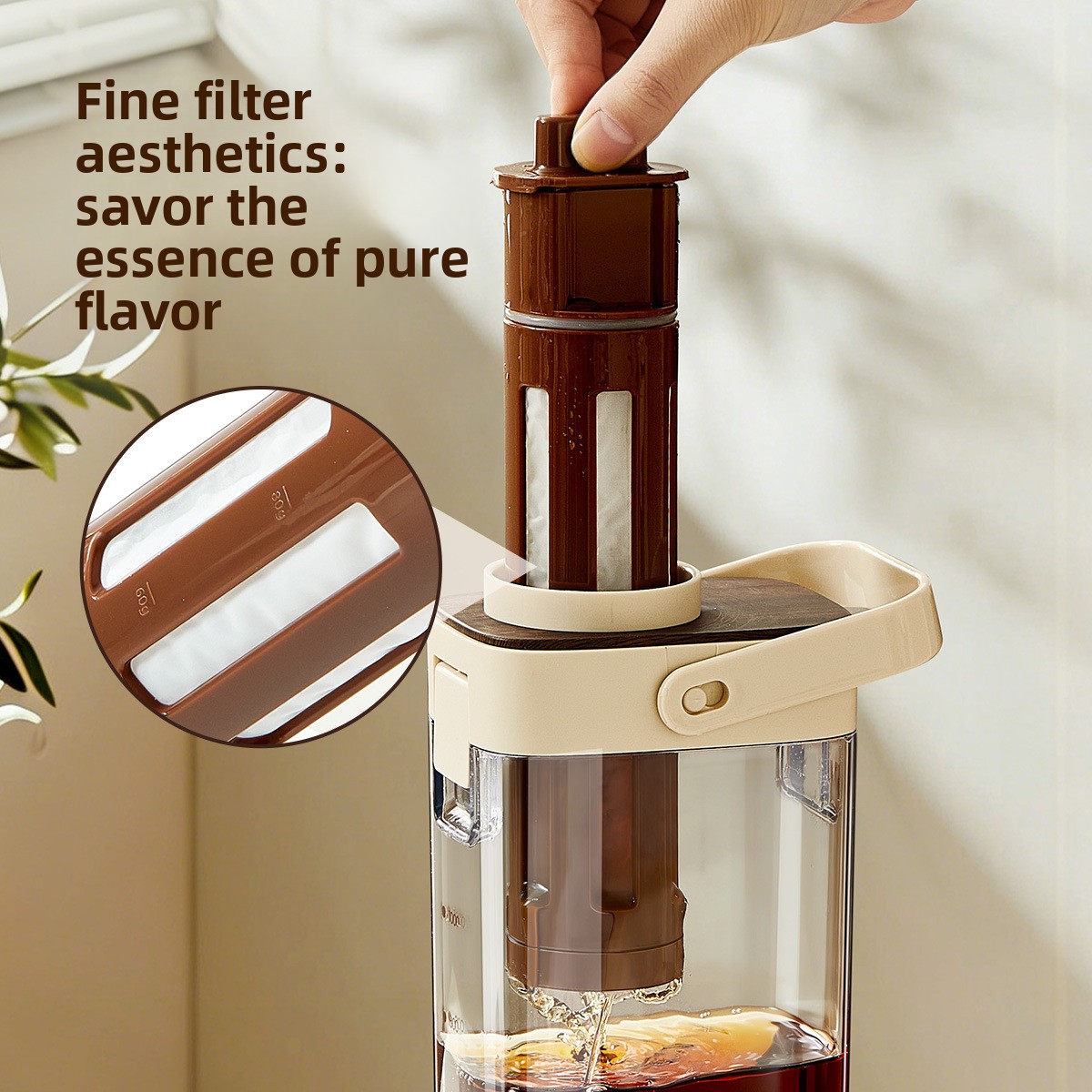 Großer Kaffee-Kaltbrüh-Topf fü – Coffee Tea Pots Bewertung und Preis