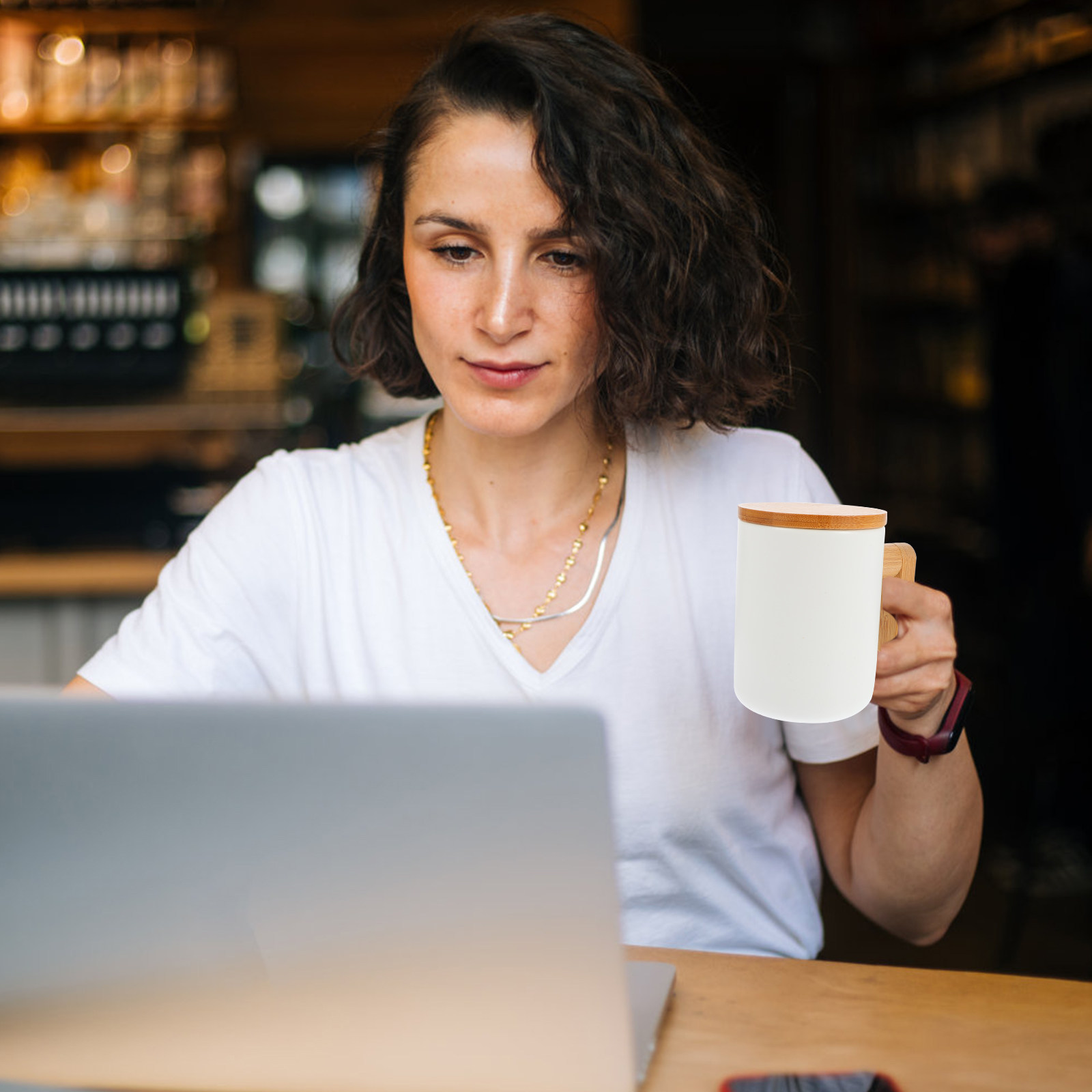 Keramikbecher mit Natürlichem  – Coffee Tea Gardens Bewertung und Preis