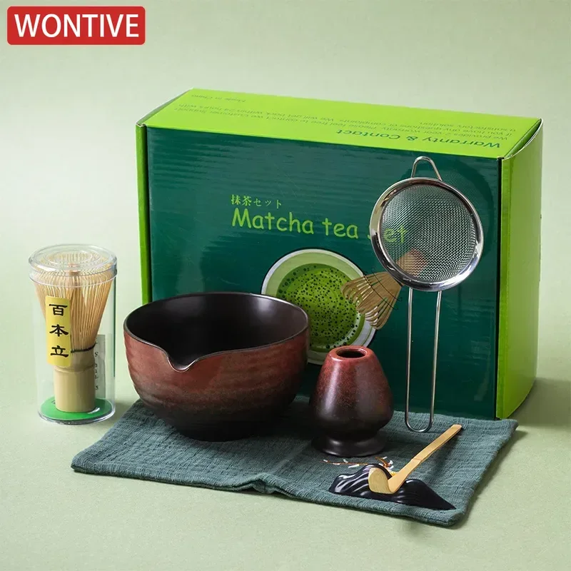 1-7-teiliges Japanisches Match – Matcha Whisk Set Bewertung und Preis