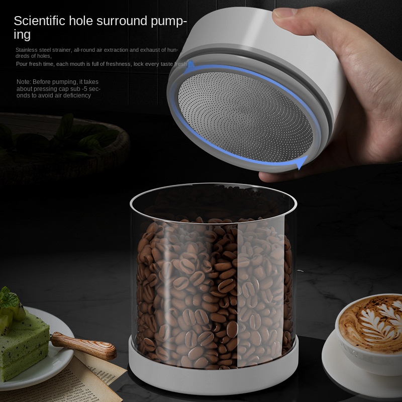 Elektrische Vakuum Kaffeebohne – Coffee Tea Sugar Canisters Bewertung und Preis
