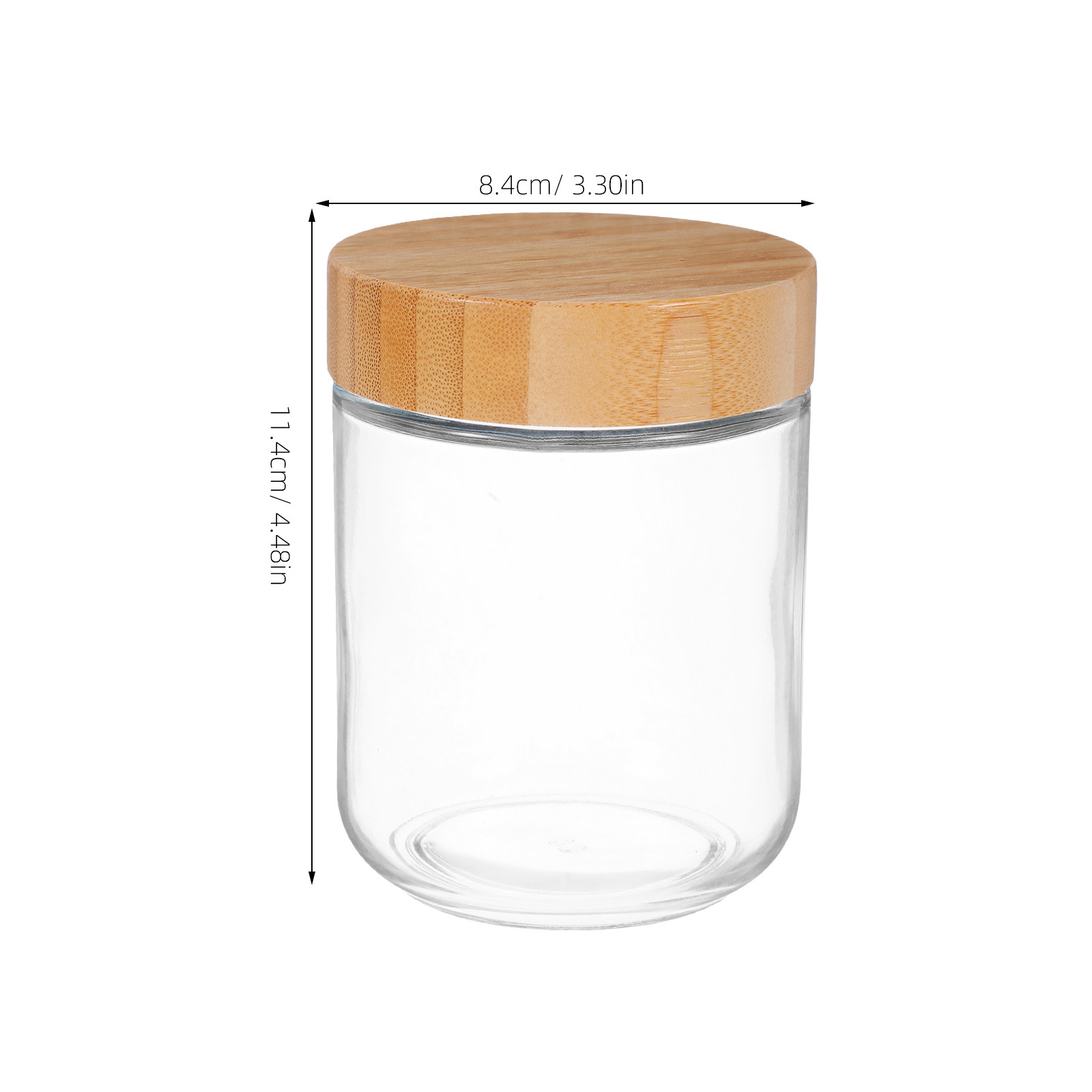 4 Stück robuste Glasbehälter m – Coffee Tea Sugar Canisters Bewertung und Preis