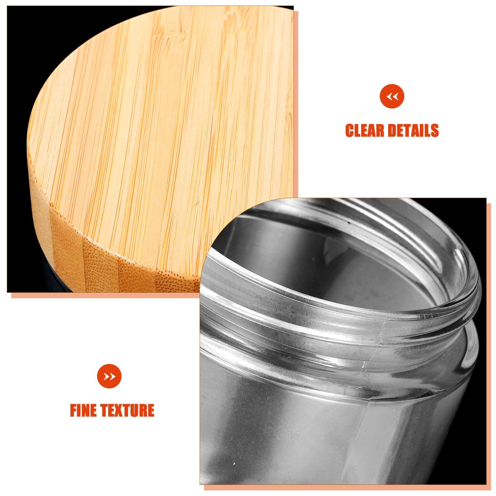 4 Stück robuste Glasbehälter m – Coffee Tea Sugar Canisters Bewertung und Preis