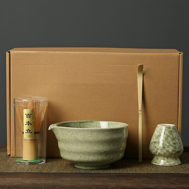 4 teile/satz Japanische Kerami – Matcha Whisk Set Bewertung und Preis