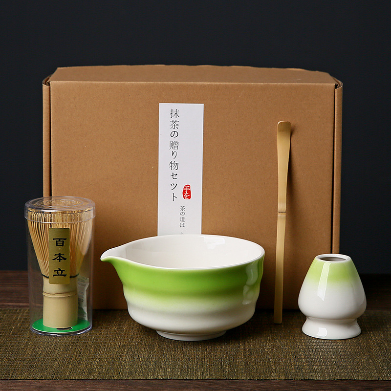 4 teile/satz Japanische Kerami – Matcha Whisk Set Bewertung und Preis