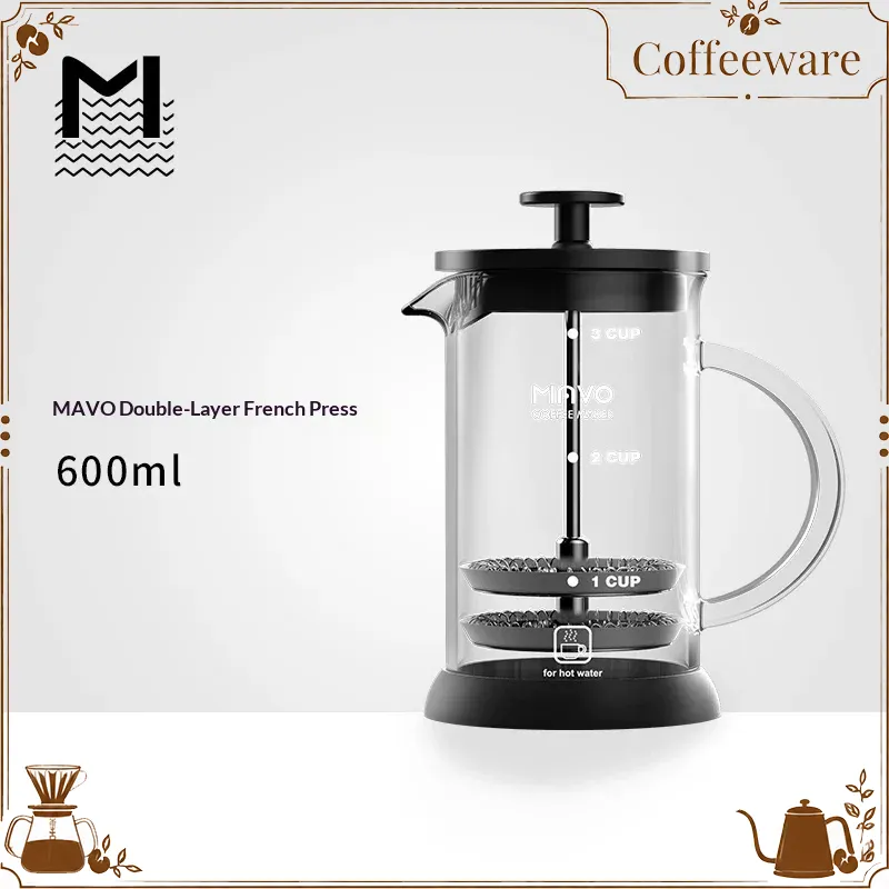 MAVO French-Press-Kaffeemaschi – Coffee Tea Pots Bewertung und Preis