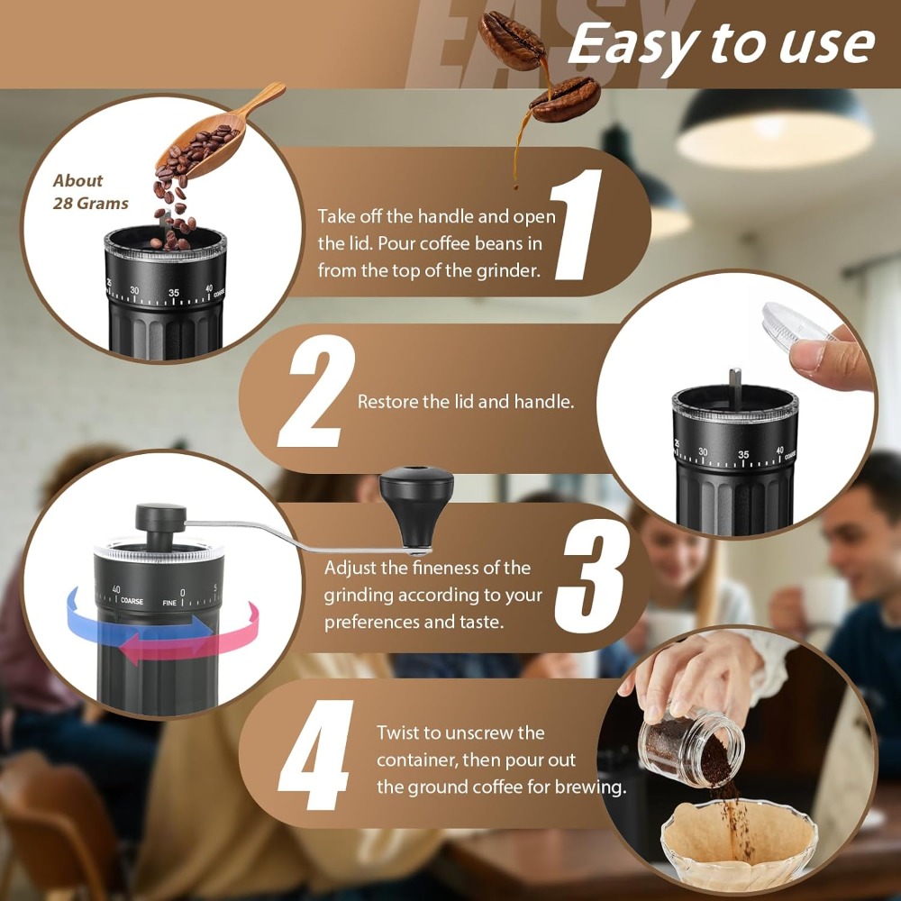 Manuelle Kaffeemühle mit 40 ex – French Press Coffee & Tea Bewertung und Preis