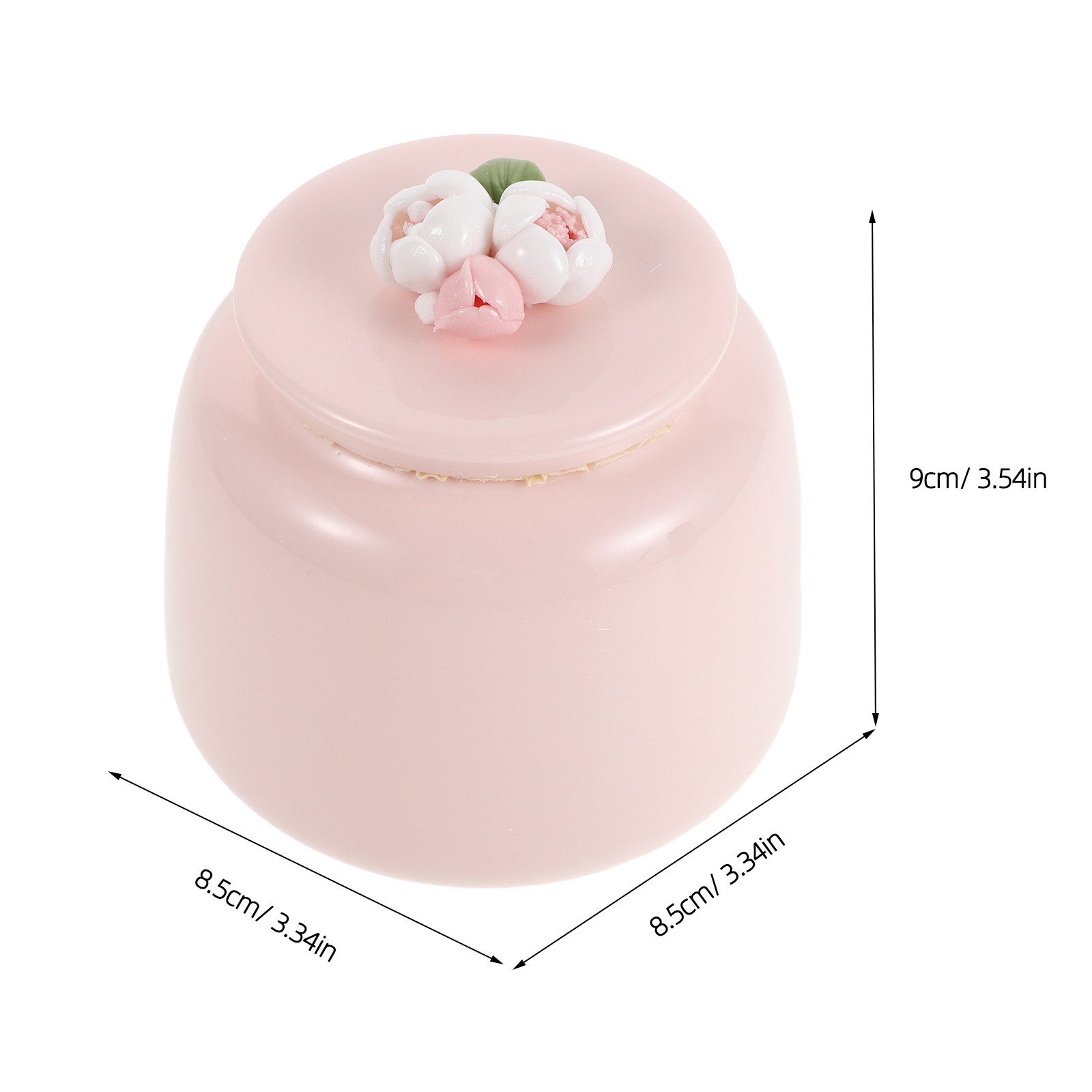 Keramik-Teedose in Rosa, luftd – Coffee Tea Sugar Canisters Bewertung und Preis