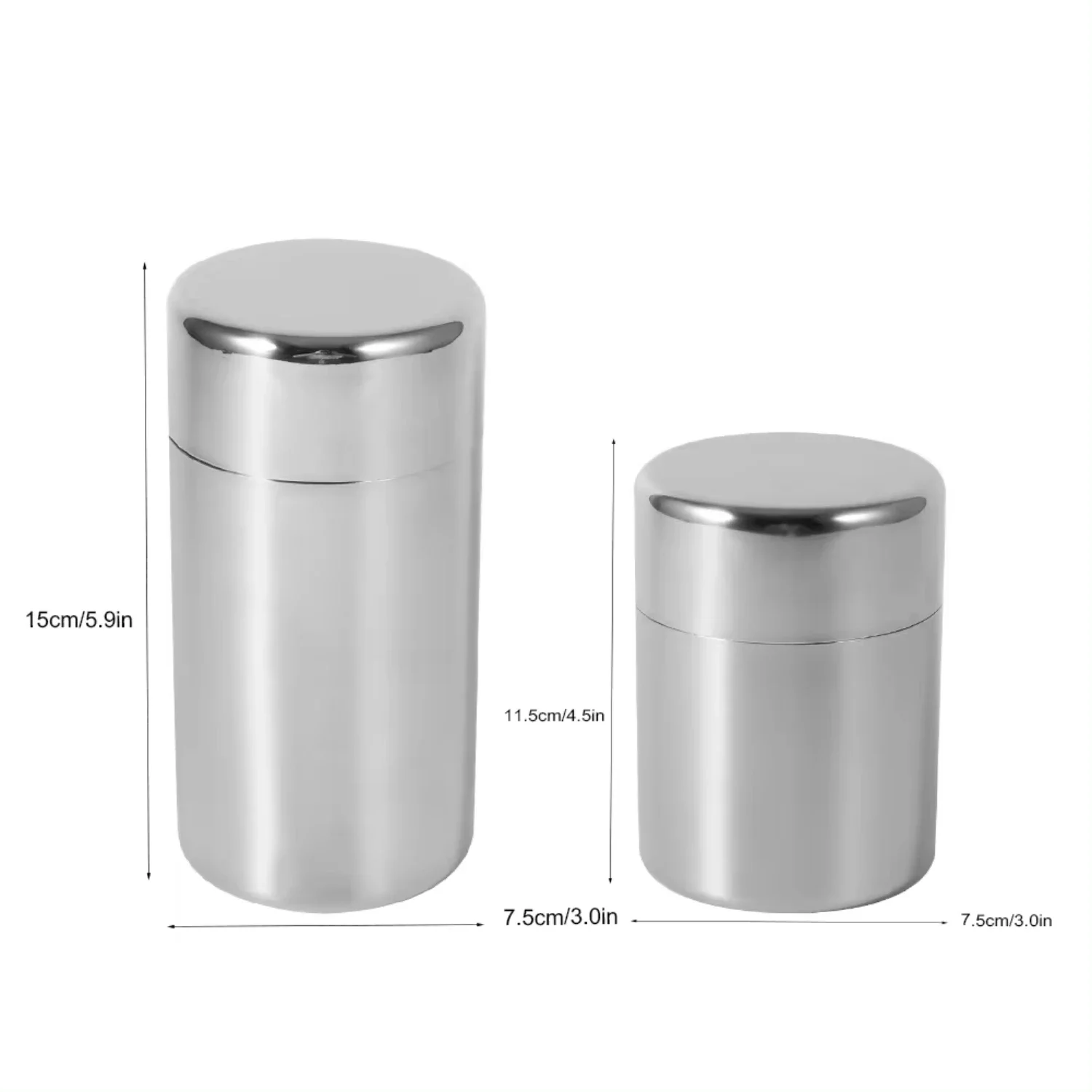 Teeblatten-Dosen aus Edelstahl – Coffee Tea Sugar Canisters Bewertung und Preis