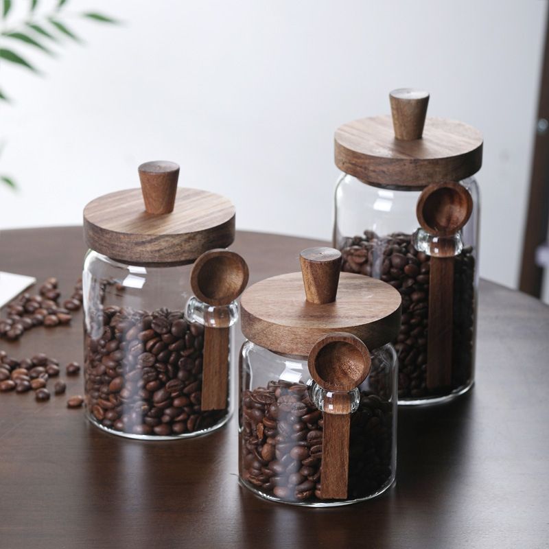 Glas-Vorratsdose mit luftdicht – Coffee Tea Sugar Canisters Bewertung und Preis