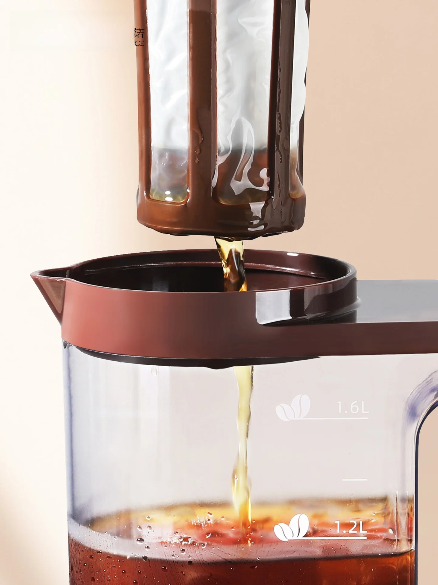 Großvolumiger Kunststoff-Kaltb – Coffee Tea Pots Bewertung und Preis